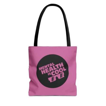 Mental Health is Cool Tote Bag (Pink)